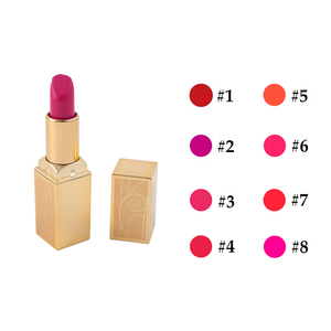 LIPSTICK GOLDEN<br> LONG LASTING LIPSTICK<br> color number 01<br> RUBY RED- RED RUBY